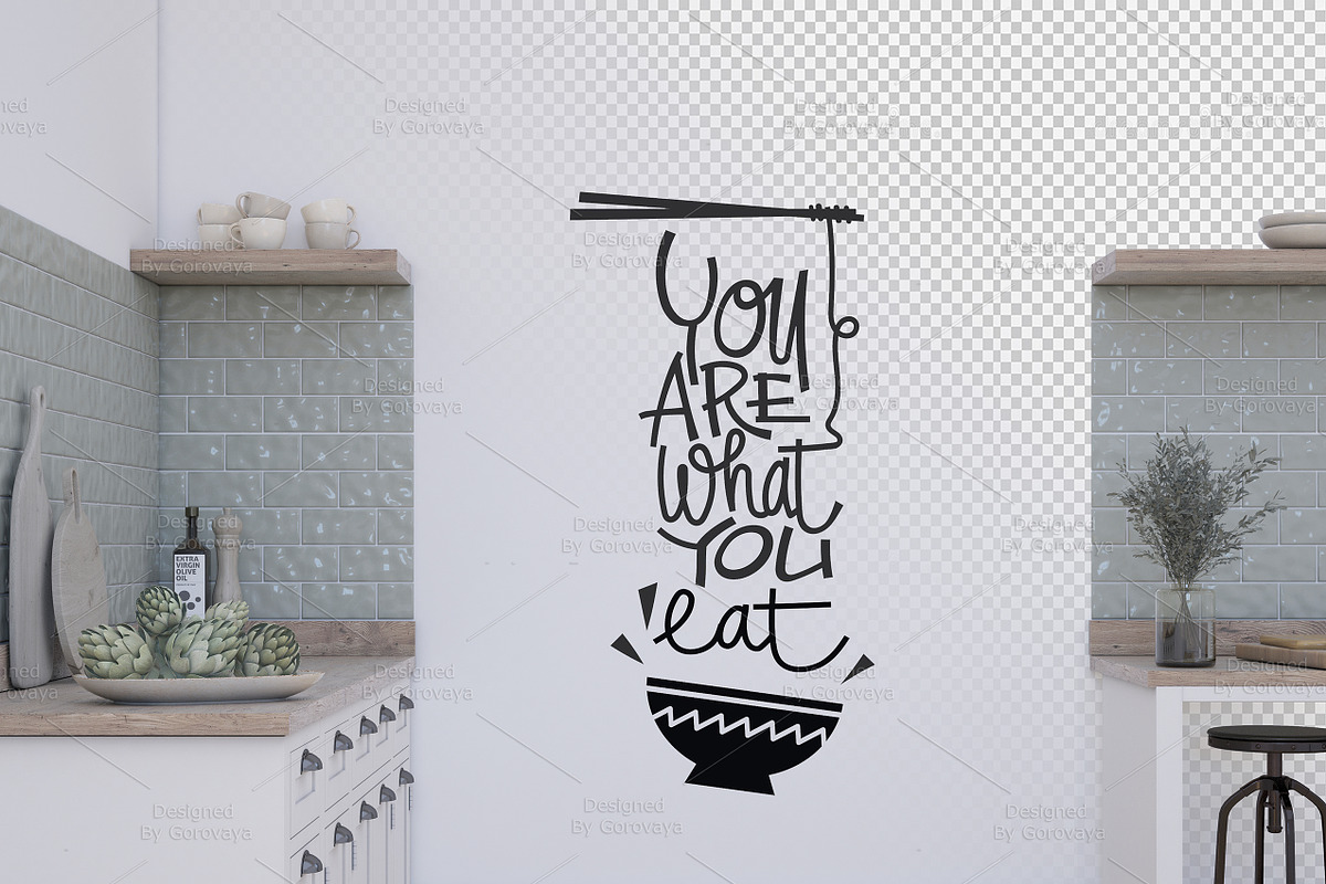 Interior Mockup, Italian Kitchen, a Product Mockup by Designed By Gorovaya (Photo 8 of 9)
