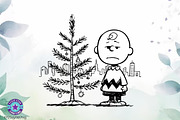 Charlie Brown Christmas Tree SVG PNG, an Object Graphic by FiveStarCrafting (Thumbnail 3 of 7)