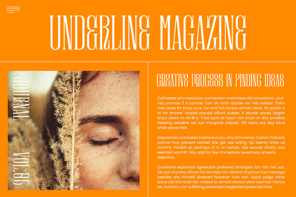 Ramose Serif Display Font, a Serif Font by Kulokale (Photo 4 of 10)