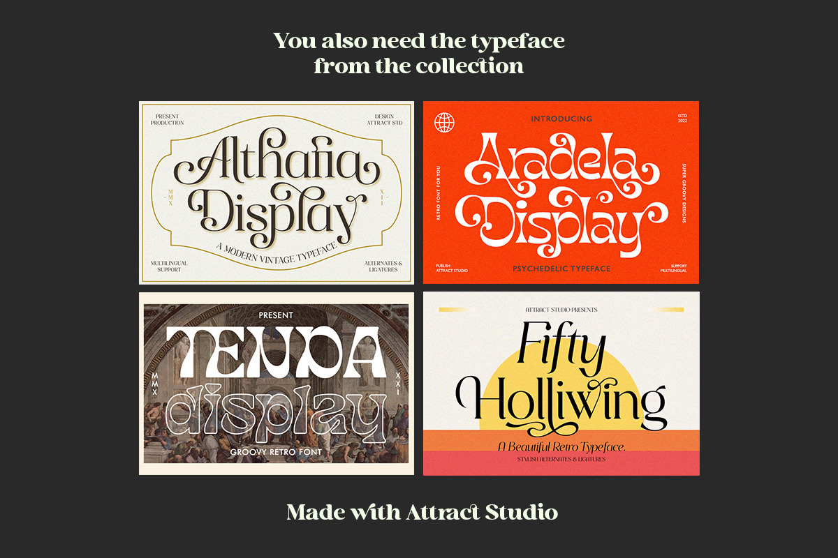 Holen Vintage, a Serif Font by Attract Studio (Photo 25 of 25)