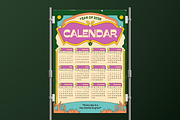 Vintage Pop Art Wall Calendar 2026, a Print Template by Annora Studio (Thumbnail 4 of 6)