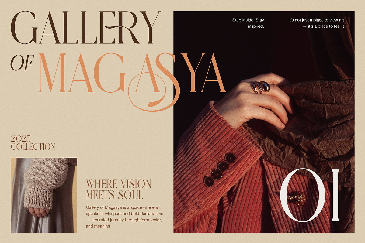 Aslyper Elegant Serif Font, a Serif Font by Graphicxell (Photo 6 of 8)