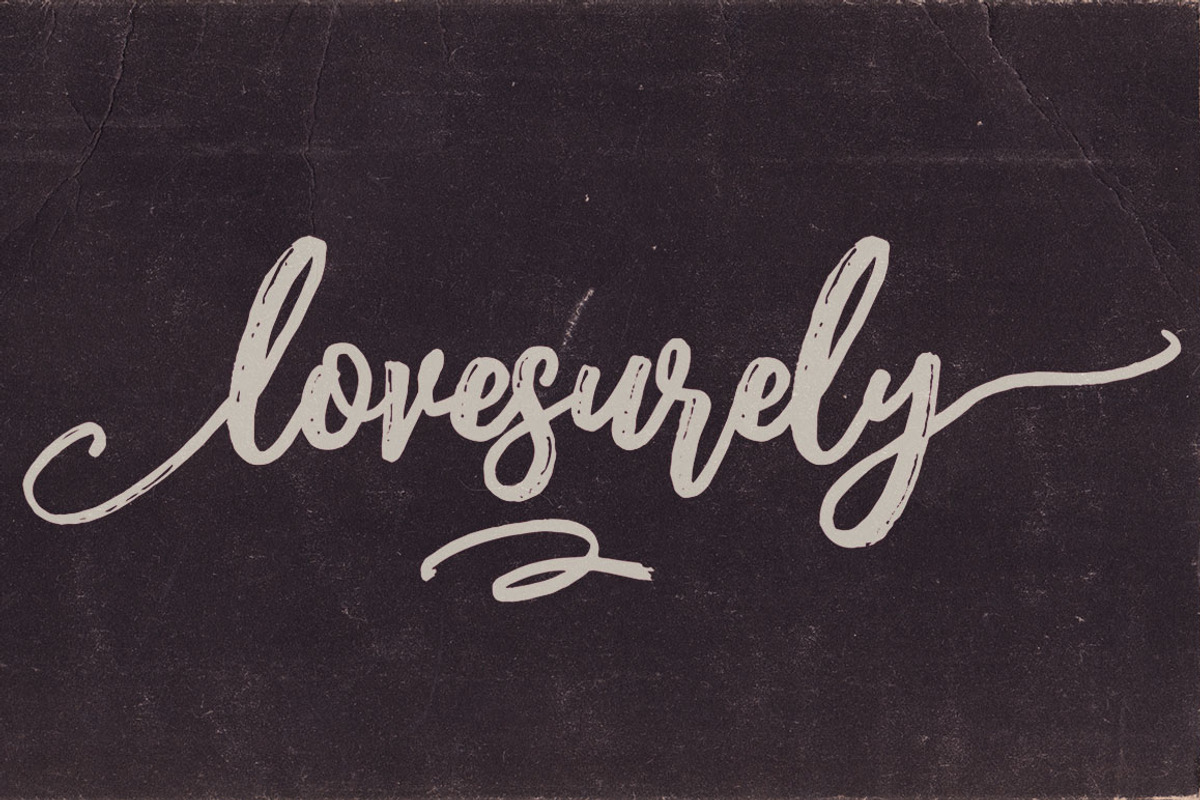 Lovesurely Font Duo preview 5