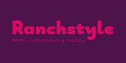 Ranchstyle, a Sans Serif Font by Ampersand Type Foundry (Thumbnail 1 of 18)