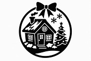 Christmas Ornament Laser Cut Design, a Graphic by balal (Thumbnail 11 of 16)