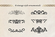 Decorative ornamental elements set, an Object Graphic by Warm Hearted Studio (Thumbnail 3 of 10)