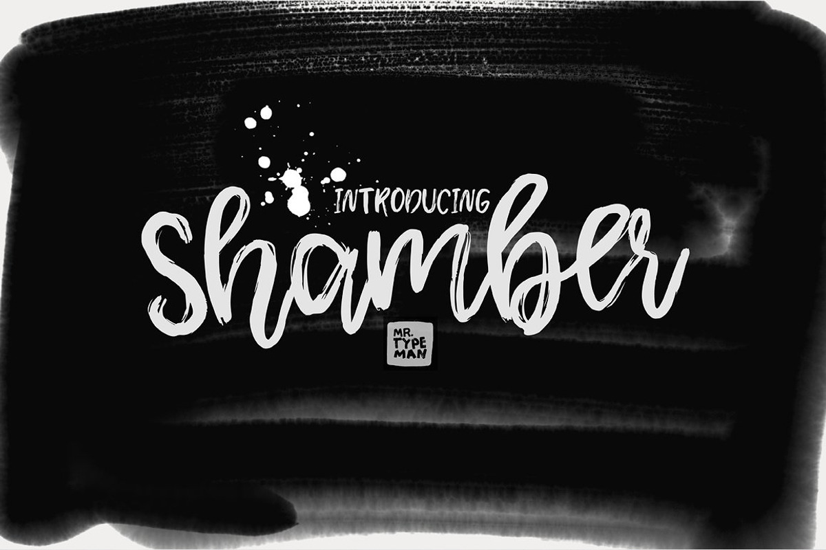 Shamber Handwritten Script