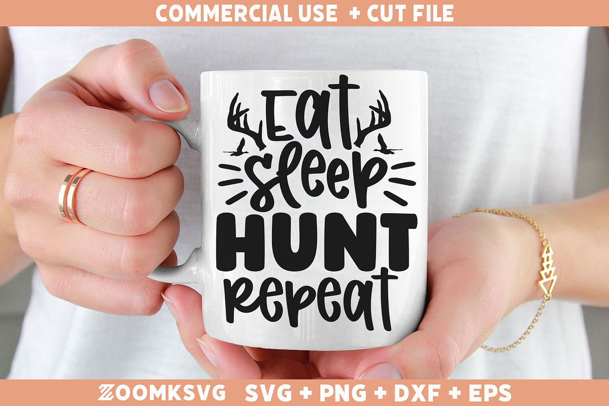 Hunting SVG Bundle 20 Designs, an Illustration by ZoomkSVG (Photo 4 of 40)