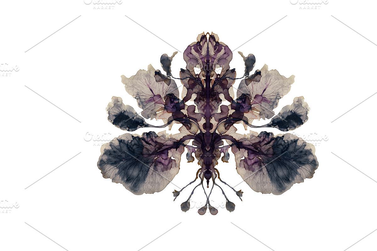 Heum Co. Botanical Inkblot Art, a Decorative Illustration by milatovar (Photo 16 of 20)