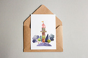 Old Old Fairy Tale - Watercolor Set, an Object Illustration by Mashamashastu (Thumbnail 8 of 12)