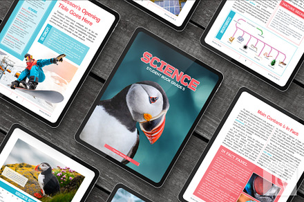 Science eTextbook Template 4.0 Retn, a Magazine Template by fisihsani