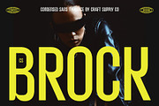 CS Brock – Condensed Font, a Sans Serif Font by Craft Supply Co. (Thumbnail 1 of 8)