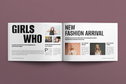 Fashion Magazine Design Landscape, a Magazine Template by E-Type (Thumbnail 6 of 8)