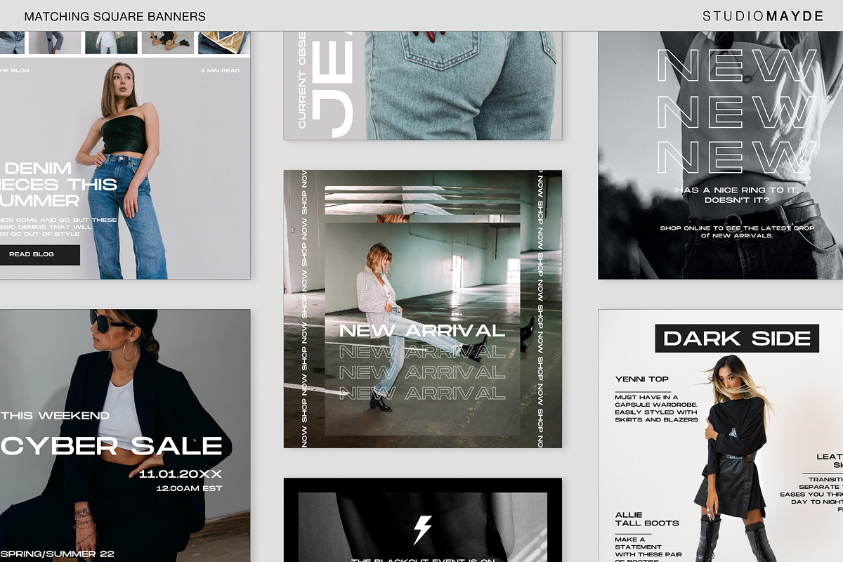 BERLIN | Social Media Post Pack, a Social Media Template by Studio Mayde (Photo 8 of 9)
