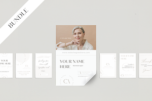 BUNDLE Real Estate Vertical Stickers