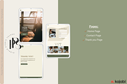 Wellness Coach Website Template, a Landing Page Template by Pastel Pixels Studio (Thumbnail 3 of 5)