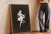 Mystical Aries Zodiac Wall Art, a Person Illustration by Vasya Kobelev (Thumbnail 4 of 7)
