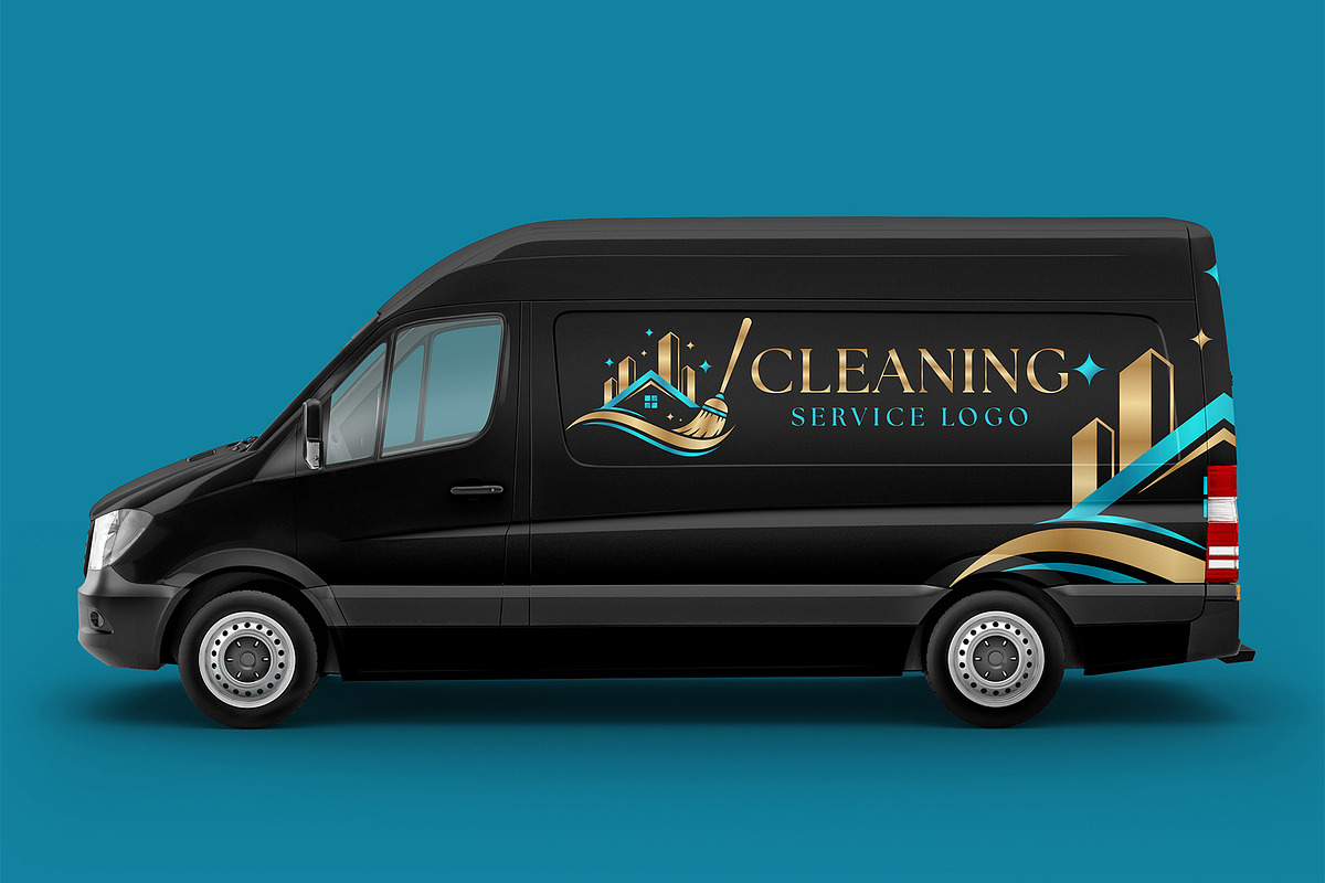 Modern Cleaning Service Logo Canva, a Branding & Logo Template by Shahjhan (Photo 2 of 4)