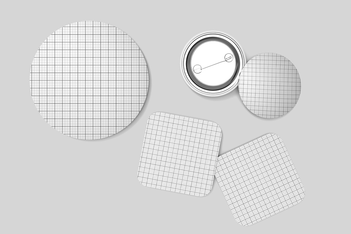 Round Sticker Mockup Template, a Product Mockup by graphypix (Photo 3 of 4)