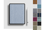 Fabric Textures For Photoshop, a Brush Add-On by Velo Graphic Studio (Thumbnail 4 of 10)
