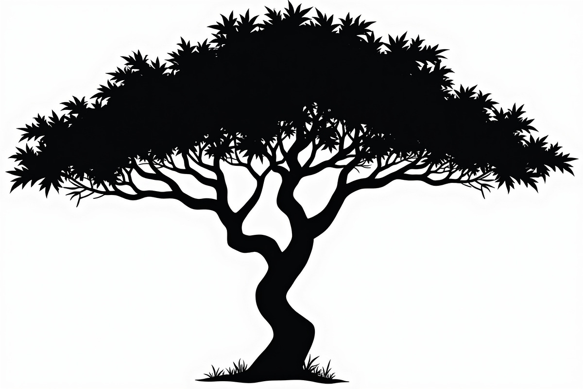 Wild Forest Tree Clipart Set, an Illustration by balal (Photo 5 of 20)