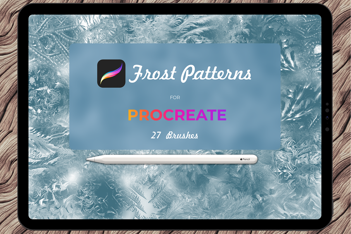 Frosty brushes for PROCREATE, a Brush Add-On by Graphics Resources (Photo 4 of 11)