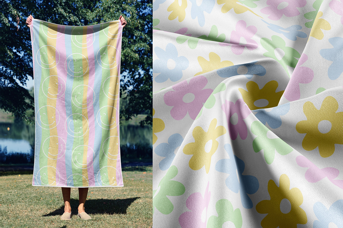 Pastel Pattern Set, a Pattern Graphic by Dedraw Studio (Photo 15 of 20)