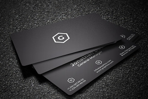 Simple Business Card 10 Colors