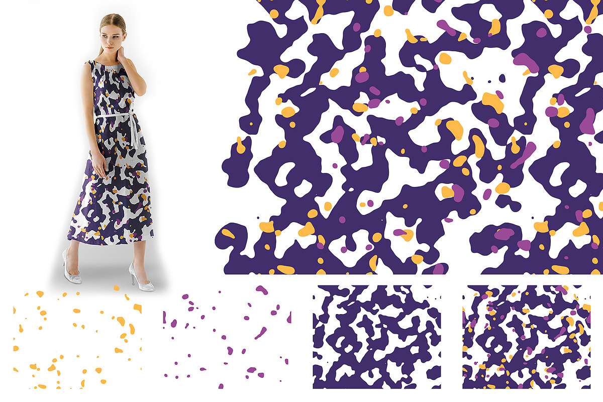 Patterns set to mix and match, a Background Graphic by EireenBel (Photo 5 of 12)
