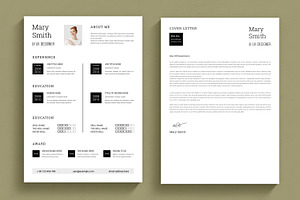 Minimal Resume, a Resume Template by MightyDesign