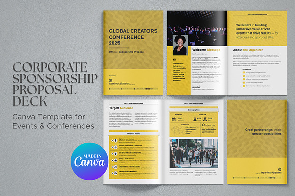Corporate Sponsorship Proposal Deck preview 7
