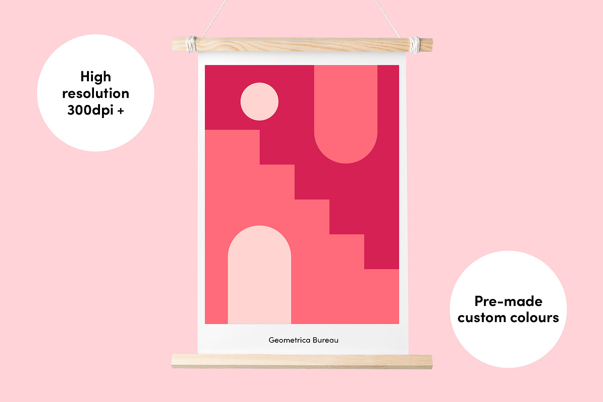 Abstract Forms, a Pattern Graphic by Geometrica Bureau (Photo 4 of 11)