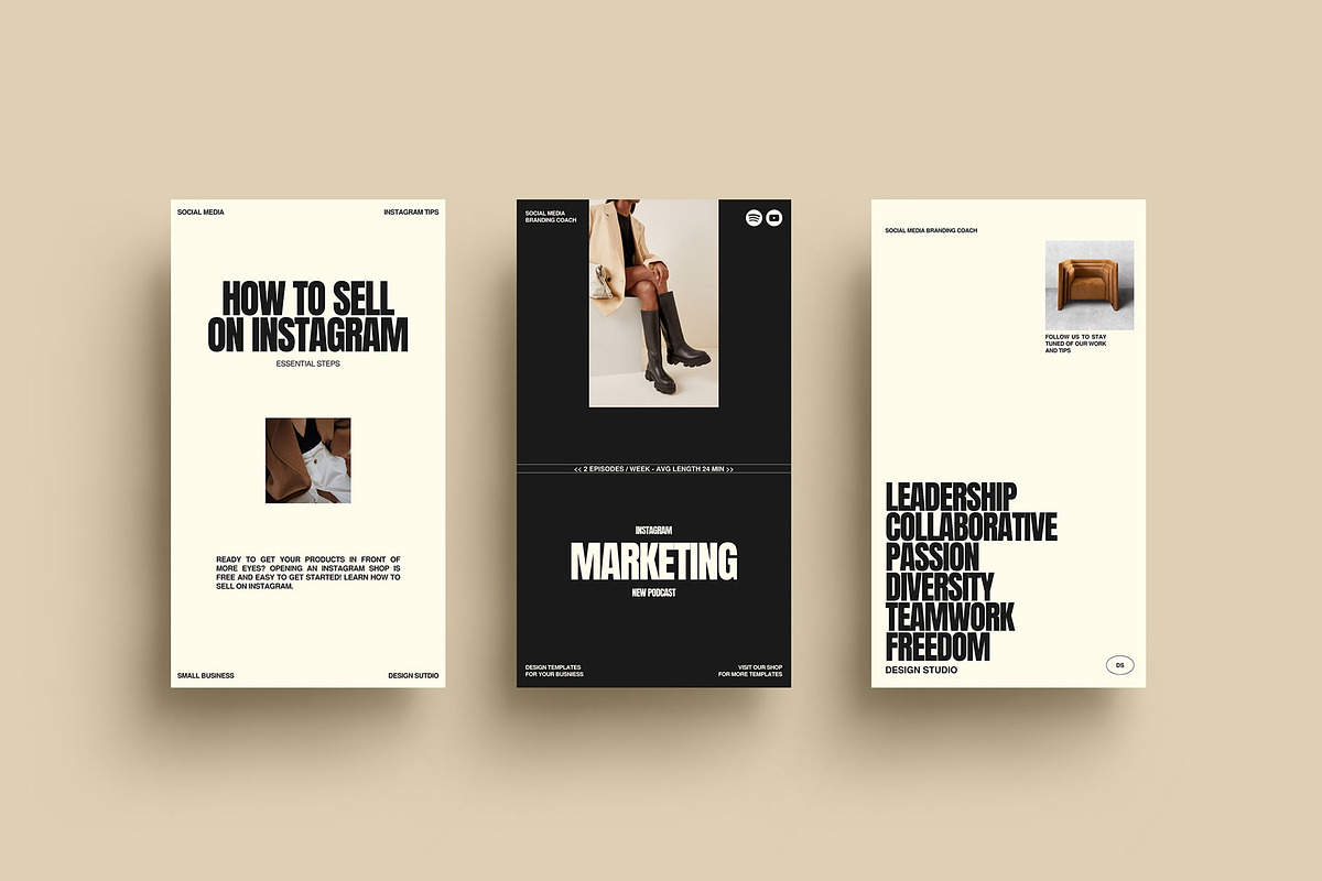 Social Media Branding Coach Stories, a Social Media Template by Moscovita Studio (Photo 45 of 50)