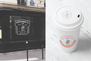 Coffee Shop Logo Templates Vol.1