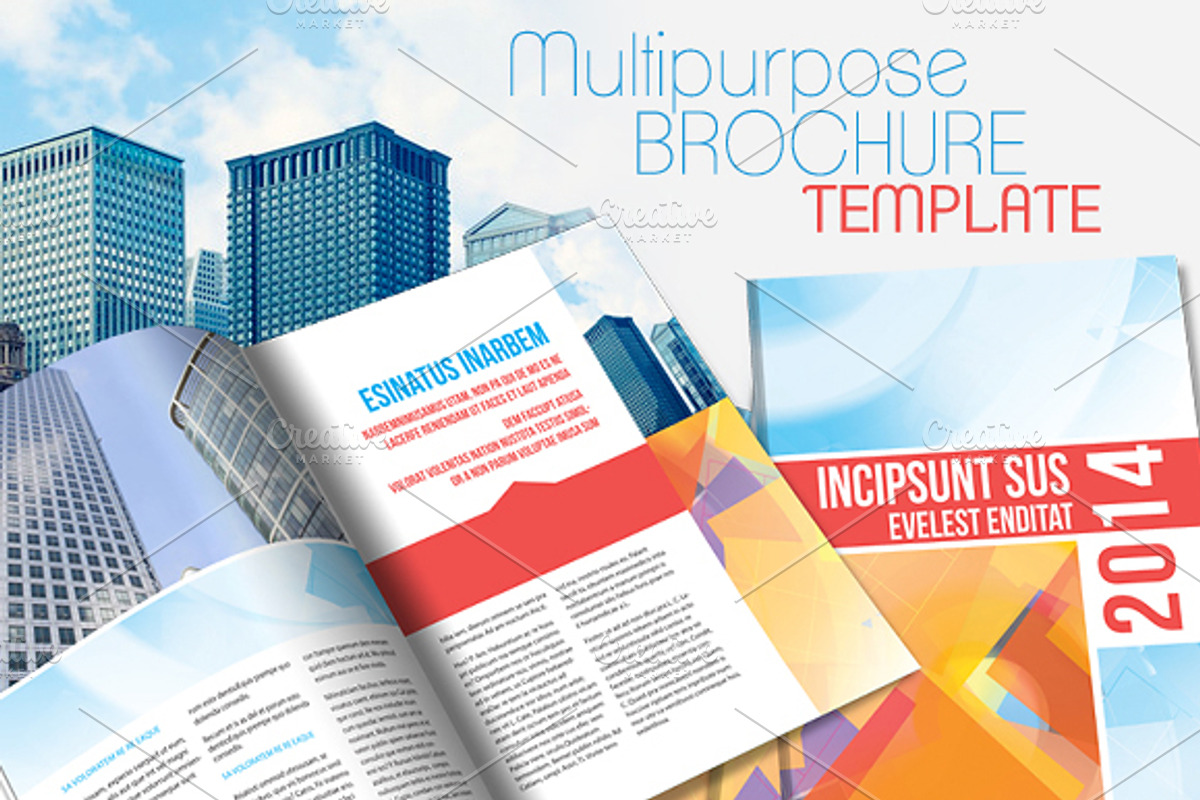 InDesign Brochure Template v2, a Brochure Template by Templatepickup (Photo 1 of 5)
