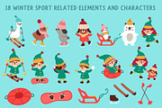 Christmas village map creator, a Seasonal Illustration by Lexi Claus (Thumbnail 5 of 12)