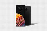 Dark Smartphone Mockup, a Device Mockup by zpackcreative (Thumbnail 4 of 4)