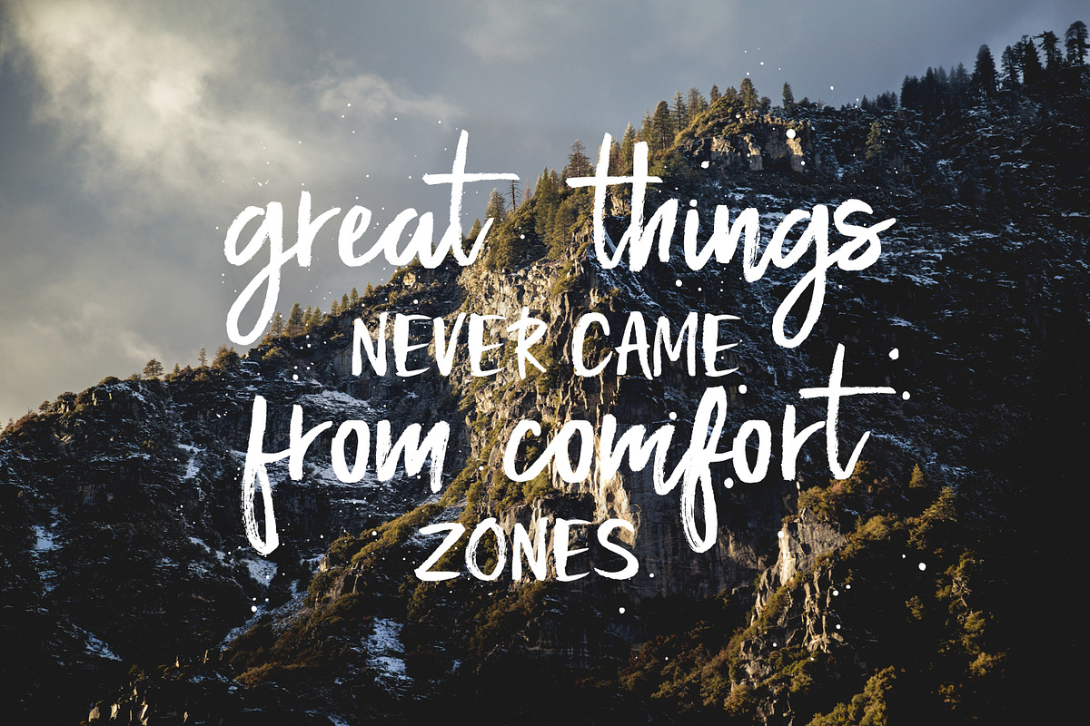 Powerful | Brush font preview 3
