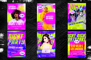 6 Flyers Night Party Template - PSD, a Flyer Template by Azruca (Thumbnail 3 of 3)