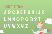 Daydream Kids Font, a Sans Serif Font by Salt & Pepper Designs (Thumbnail 5 of 7)