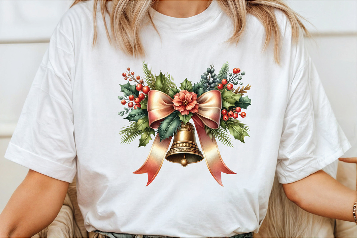 Floral & Festive Christmas Clipart, an Illustration by Libby Wishes (Photo 6 of 6)