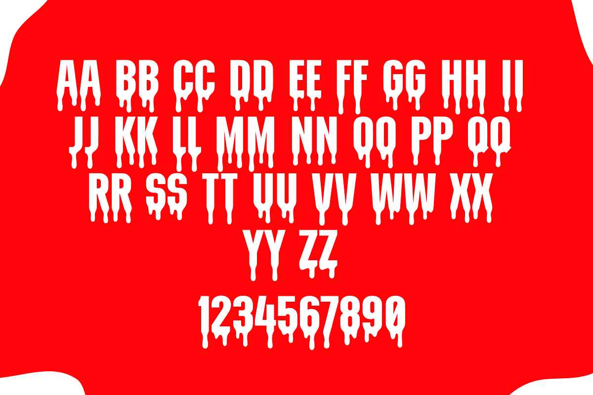 Dripping Sans, a Sans Serif Font by RADesigns21 (Photo 8 of 9)