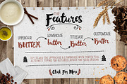 Hazelnut Typeface + Bonus Extras, a Script Font by Heybing Supply Co. (Thumbnail 2 of 5)