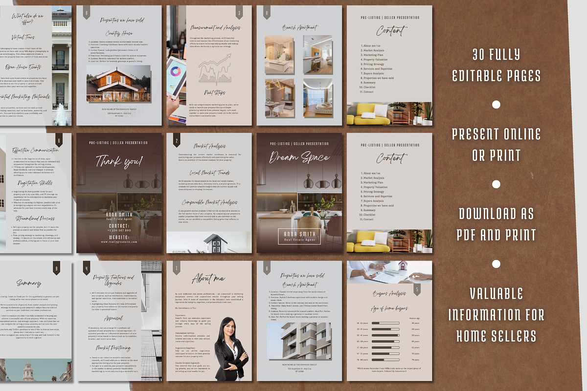 Real Estate Prelisting Guide, a Presentation Template by PaolaroiDesign (Photo 6 of 6)
