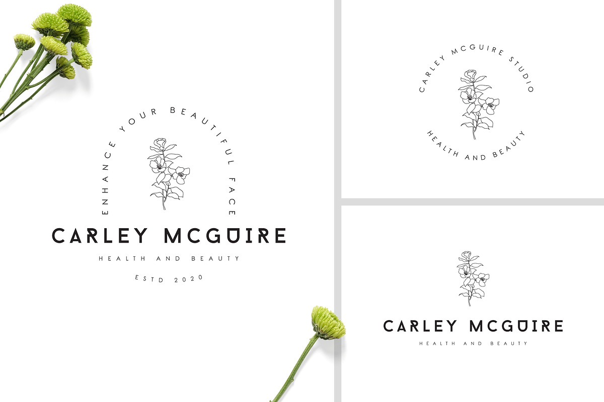 200 Hand Drawn Feminine Logo Bundle, a Branding & Logo Template by XpertgraphicD (Photo 54 of 61)
