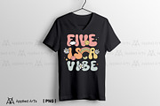 Five is a Vibe, Groovy 5th Birthday, an Object Graphic by Applied Arts (Thumbnail 3 of 4)