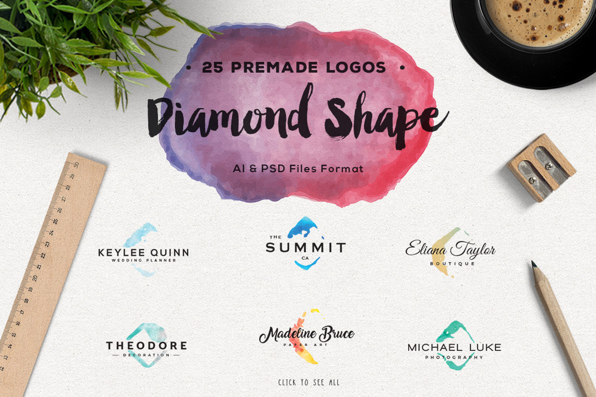 Handmade Brush Logo Creator, a Branding & Logo Template by Refolve Design (Photo 2 of 18)