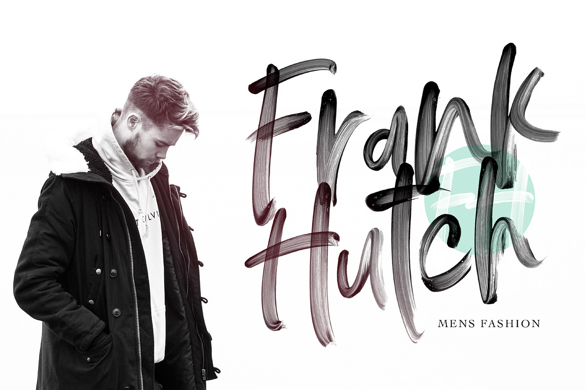 Hunters Opentype SVG Font preview 2