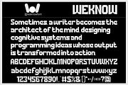 The Writer Font, a Sans Serif Font by weknow (Thumbnail 3 of 8)