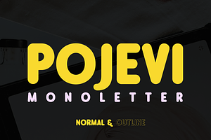 Pojevi Monoletter Round Font, a Sans Serif Font by Monoletter Studio